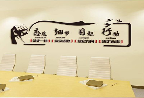 霍山企业文化墙主要展示什么?