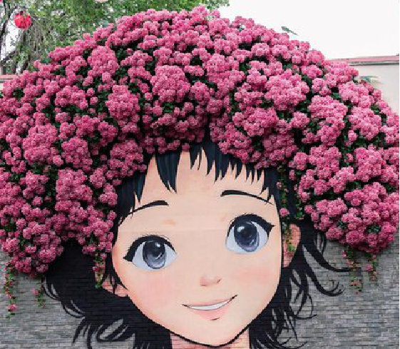 霍山墙体彩绘-网红墙打卡