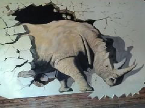 霍山在墙绘中，如何绘制3D效果？