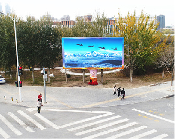 霍山户外大屏广告投放要点。